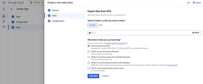 Erstellen Sie einen Google Chat-Bot mit Ihren eigenen Daten mit Vertex AI Search und Google Apps Script