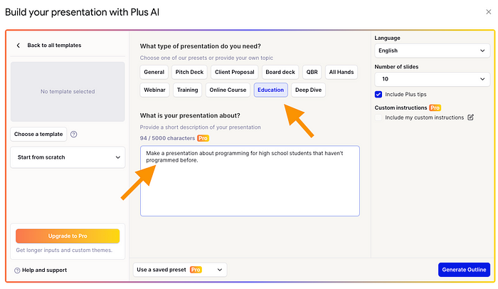 Plus AI Review: Erstelle Google Slides in Sekunden mit KI