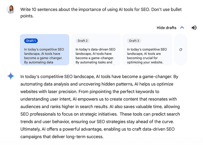 Wie man mit KI einen Artikel schreibt (risikofrei) - Tipps von einem SEO-Profi